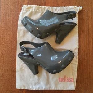 Melissa jelly slingback sandals - Grey